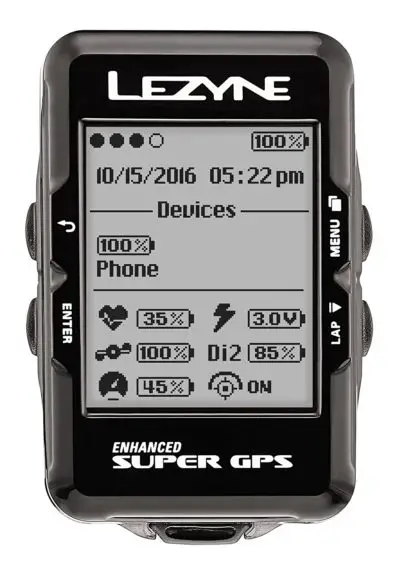 Lezyne Super GPS Bike Computer