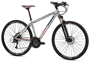 mongoose reform comp 700c dual sport hybrid bicycle