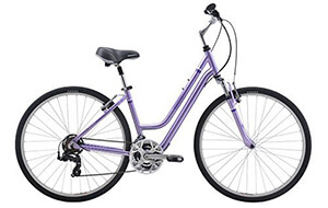 womens hybrid bike under 300