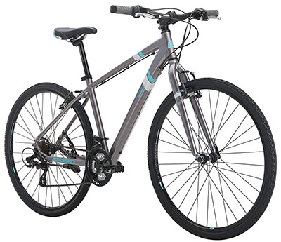 diamondback bicycles women's vital 2 complete hybrid bike